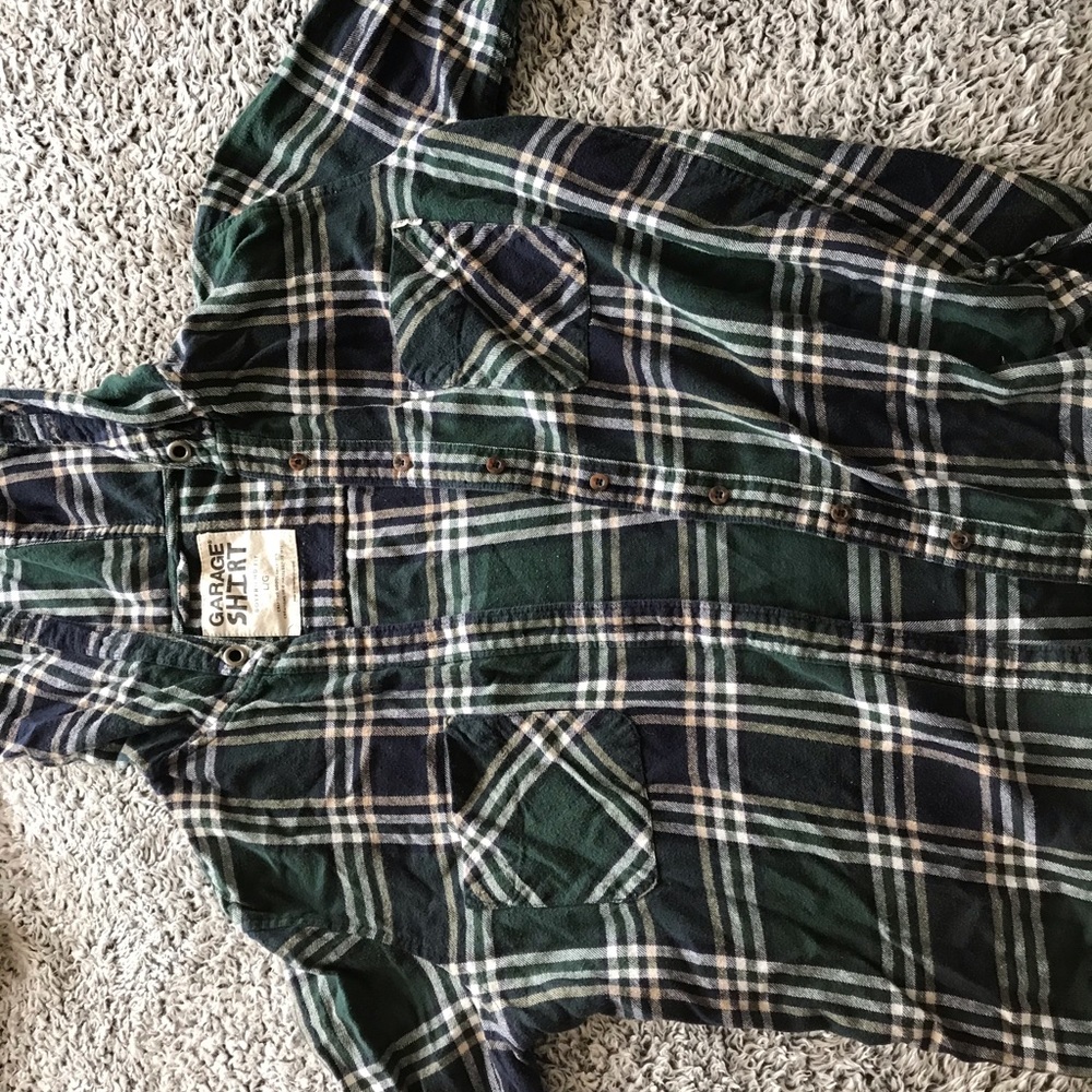 garage flannel
